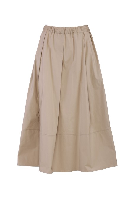 Shop ANTONELLI  Skirt: Antonelli "Isotta" skirt in cotton.
Elastic waist.
Composition: 95% cotton, 5% elastane.
Made in Italy.. ISOTTA E9428L 135B -220